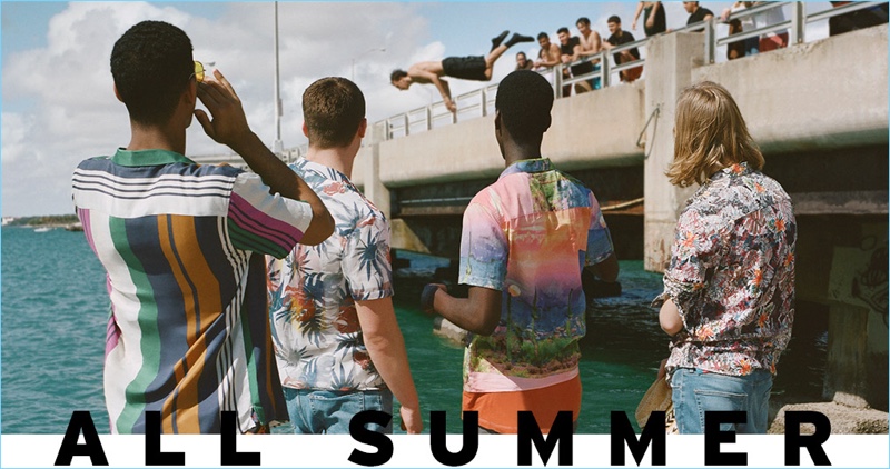Topman rings in summer with plenty of colorful styles.