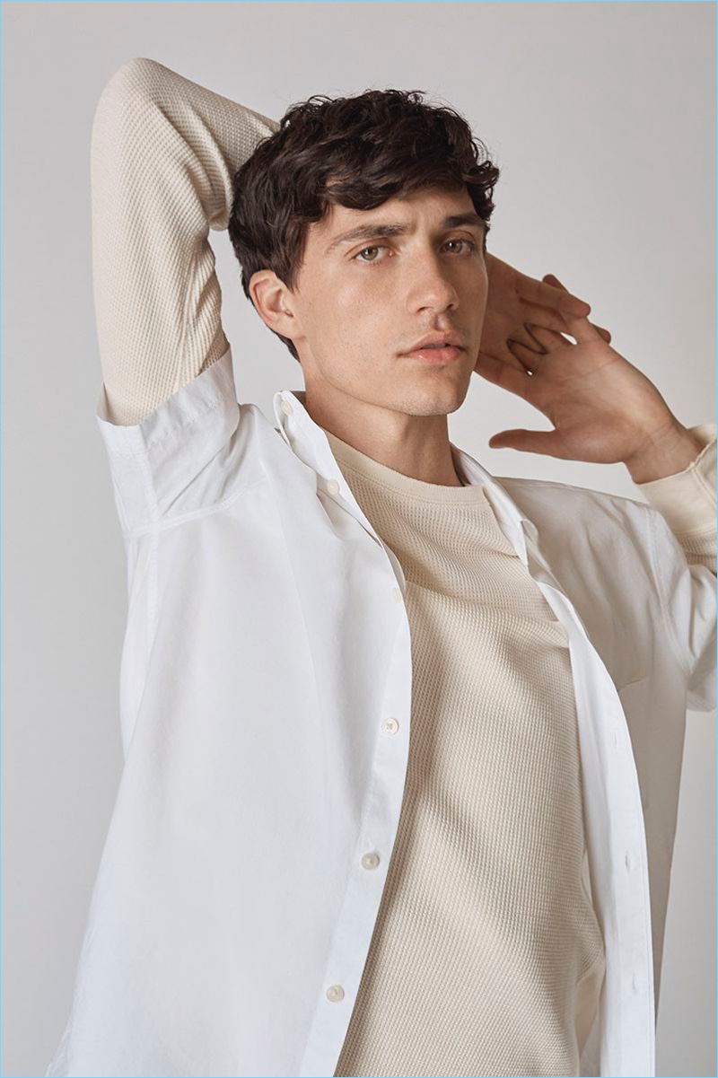 Vince enlists Jacob Bixenman as the star of its spring-summer 2018 campaign.