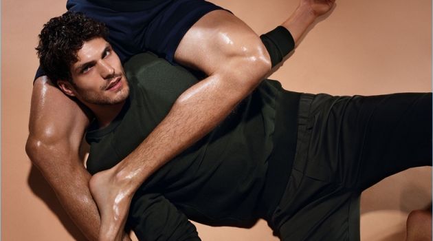 Elia Fongaro is the Main Attraction for Weber + Weber Spring '18 Campaign The center of attention, Elia Fongaro stars in Weber + Weber's spring-summer 2018 campaign.