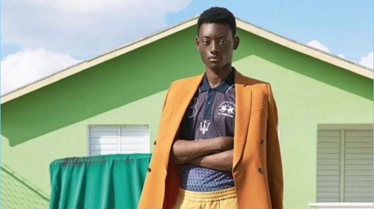 Youssouf Bamba Dons Vivid Hues for Io Donna