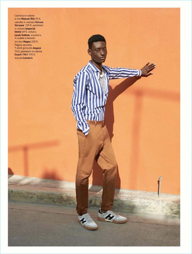 Youssouf Bamba 2018 Editorial Io Donna 007