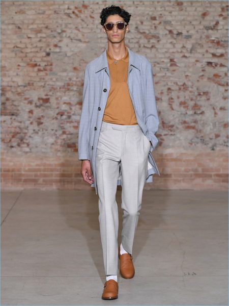 Hyun Wook Lee Makes Canali Debut with Spring '19 Collection