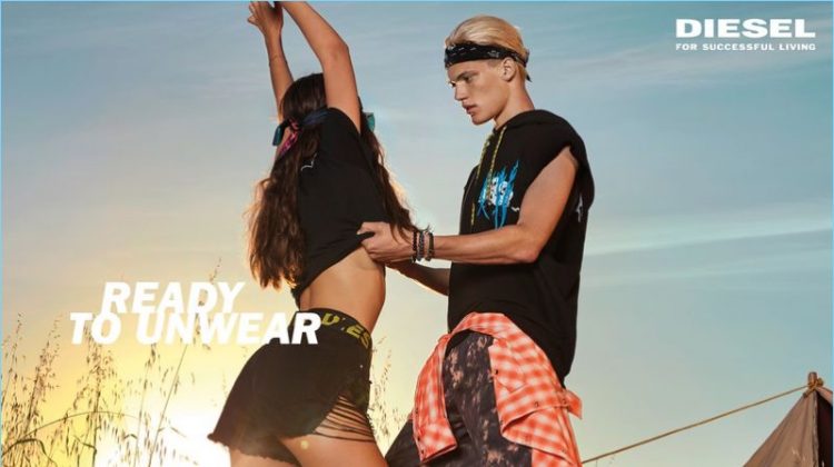 Diesel Taps Fresh Face Joshua Hillman for Summer ’18 Campaign