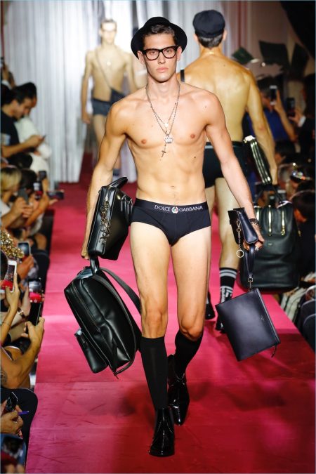 Dolce Gabbana 2018 Secret Mens Show Underwear 003