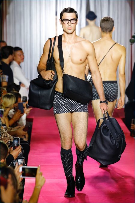 Dolce Gabbana 2018 Secret Mens Show Underwear 005