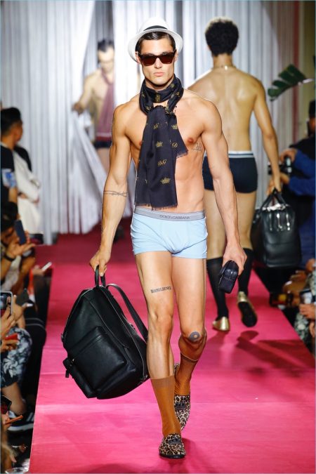 Dolce Gabbana 2018 Secret Mens Show Underwear 019