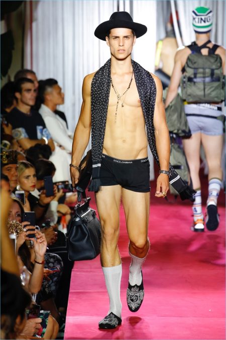 Dolce Gabbana 2018 Secret Mens Show Underwear 030