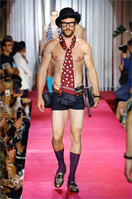 Dolce Gabbana 2018 Secret Mens Show Underwear 037