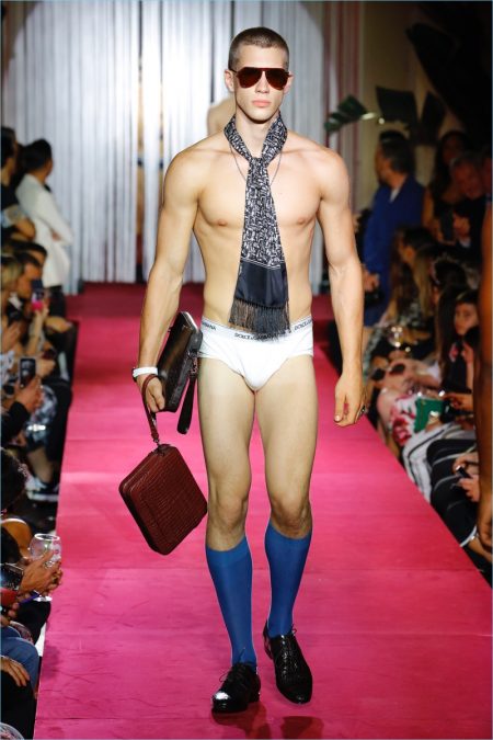 Dolce Gabbana 2018 Secret Mens Show Underwear 043