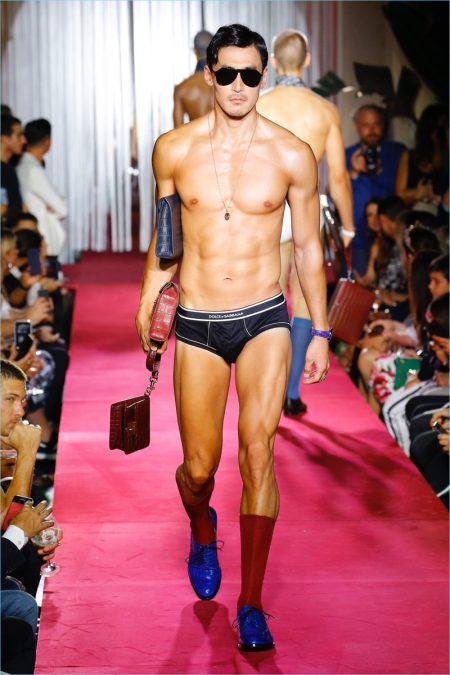 Dolce Gabbana 2018 Secret Mens Show Underwear 044