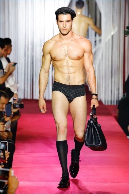 Dolce Gabbana 2018 Secret Mens Show Underwear 050