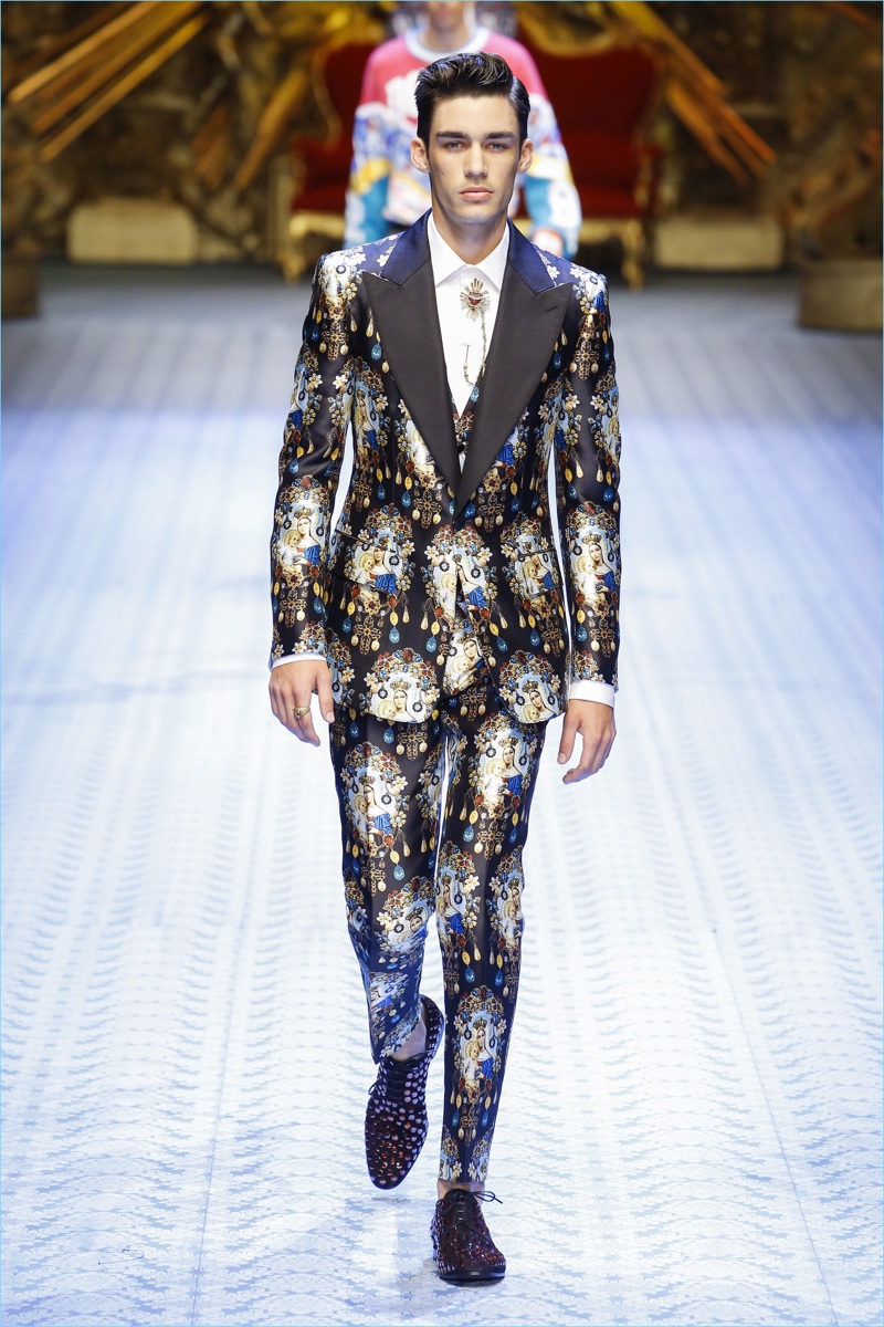 Dolce & Gabbana | Spring 2019 | Men’s Collection | Runway | The Fashionisto
