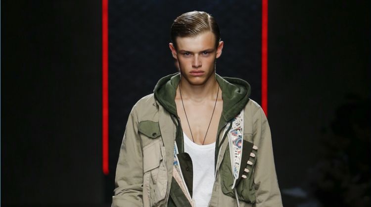 Dsquared2 Does Sporty Military Style for Spring ’19 Collection