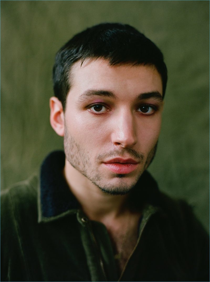 Harry Eelman photographs Ezra Miller for Gay Times.