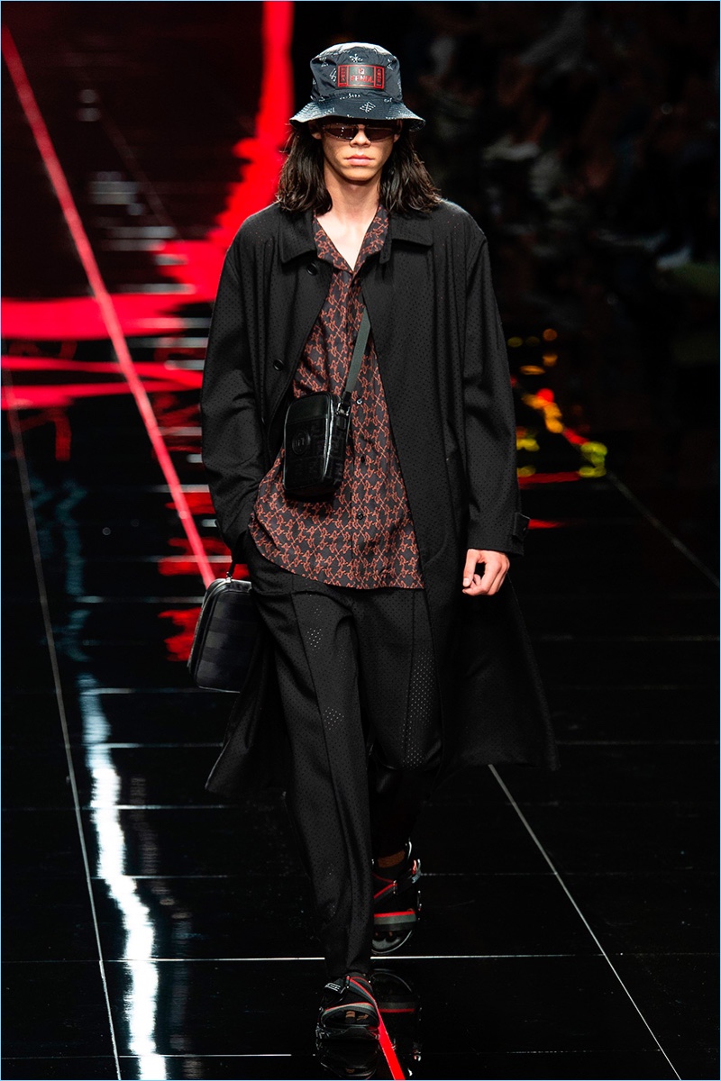 Fendi | Spring 2019 | Men's Collection | Runway | Milan Fashion Week