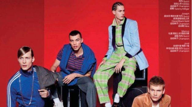 Hella Up High: Sven de Vries, Dudley O'Shaughnessy + More for GQ China Hella Up High: Sven de Vries, Dudley O'Shaughnessy + More for GQ China
