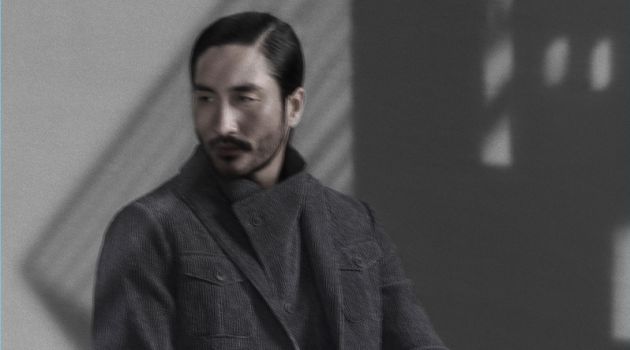 Maxime Daunay & Tony Thornburg Front Giorgio Armani Fall '18 Campaign Tony Thornburg reunites with Giorgio Armani for its fall-winter 2018 campaign.