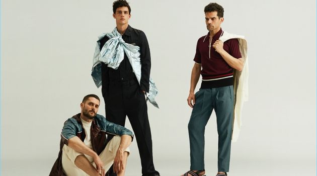 Xavier Serrano, Sergio Mur & Antonio Najarro for Glamour Spain Xavier Serrano, Sergio Mur & Antonio Najarro for Glamour Spain