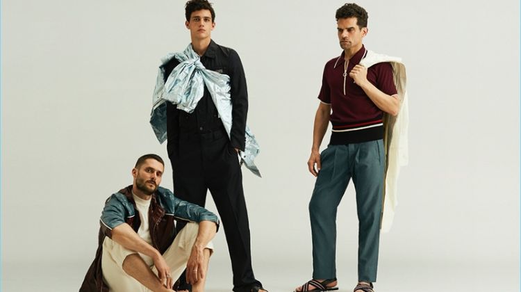 Xavier Serrano, Sergio Mur & Antonio Najarro for Glamour Spain
