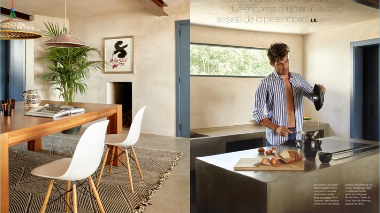 Jon Kortajarena shares his home with Architectural Digest Spain.