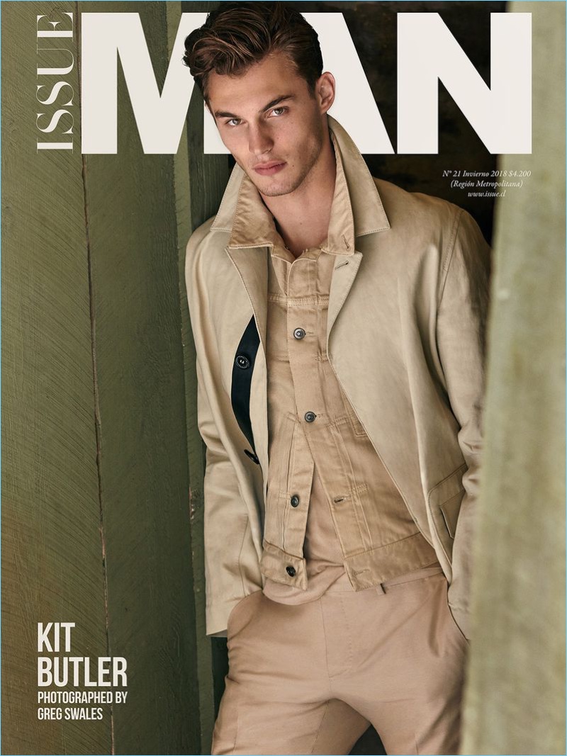 Kit Butler 2018 Issue Man Cover Photo Shoot 001