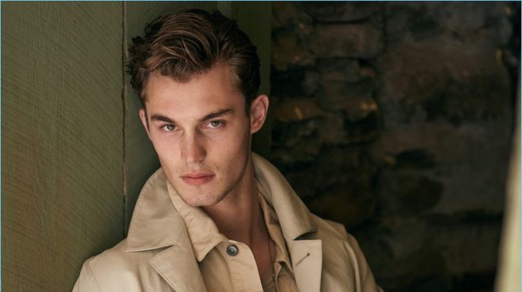 Kit Butler Dons Winter Style for Issue Man Cover Story