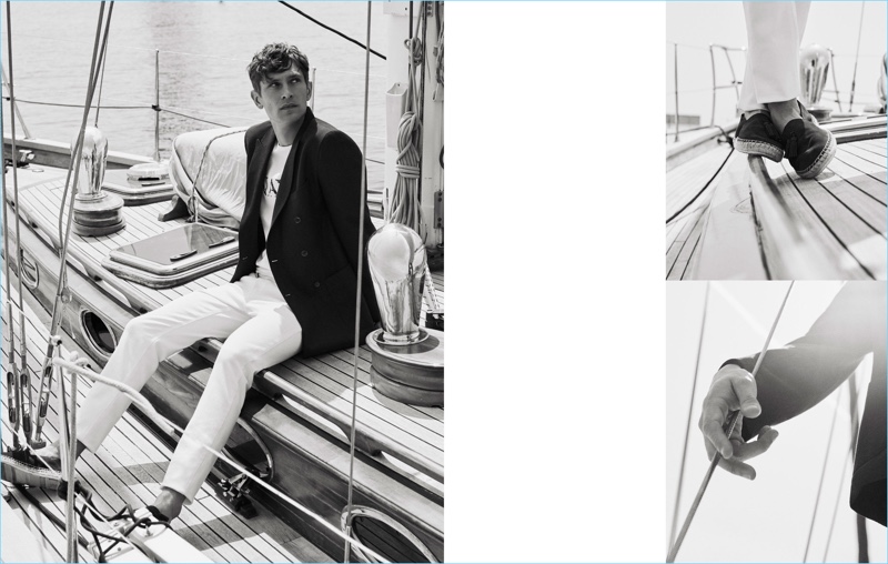 Massimo Dutti reunites with Mathias Laurisden for a nautical-inspired style edit. » Tied to the Sea: Mathias Lauridsen Dons Nautical Clothes for Massimo Dutti Massimo Dutti reunites with Mathias Laurisden for a nautical-inspired style edit.