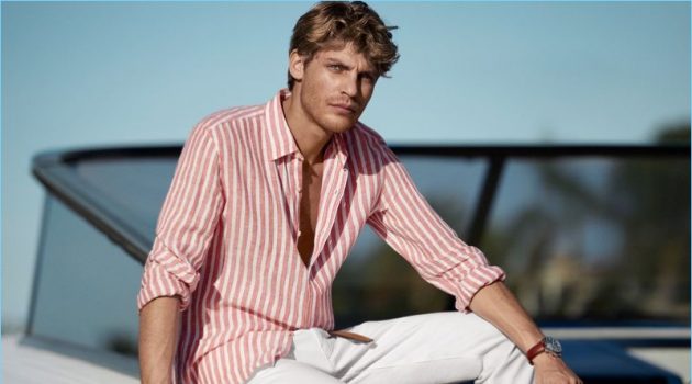 Baptiste Radufe Embraces a 'Weekend Ease' with Michael Kors Baptiste Radufe Embraces a 'Weekend Ease' with Michael Kors