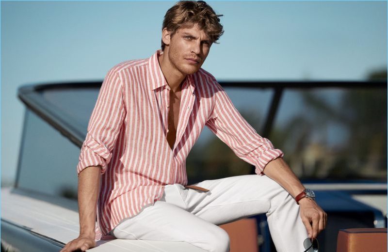 Baptiste Radufe Embraces a ‘Weekend Ease’ with Michael Kors