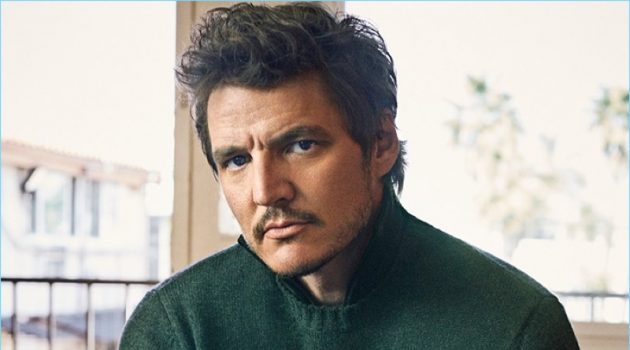 Pedro Pascal Covers Style Magazine Italia, Dons Fall Fashions Front and center, Pedro Pascal wears Valentino.