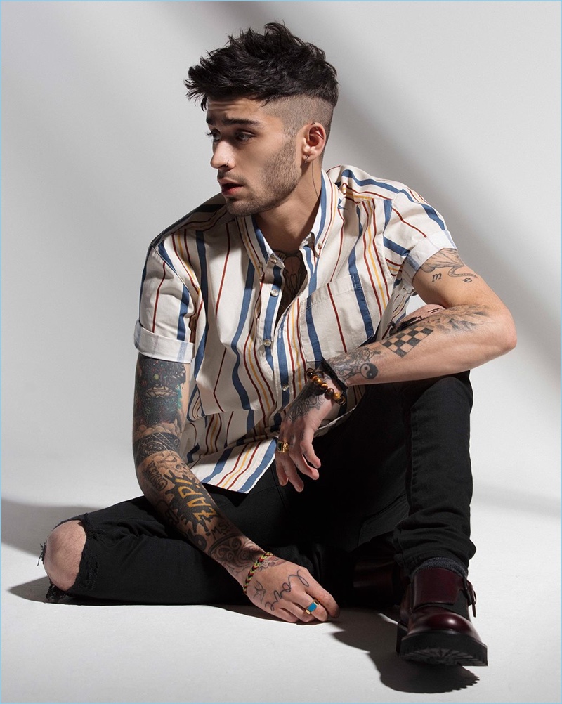 Singer Zayn Malik embraces an effortless cool with styles by Penshoppe.