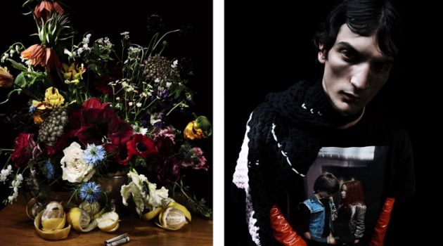 Luca Lemaire Goes Dark for Raf Simons Fall '18 Campaign Luca Lemaire stars in Raf Simons' fall-winter 2018 campaign.