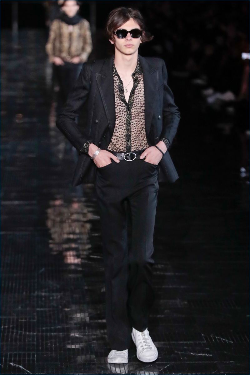 Saint Laurent Spring Summer 2019 Mens Collection