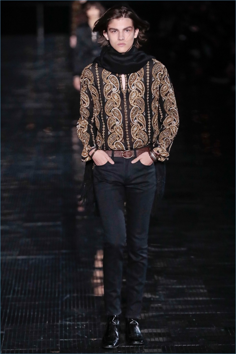 Saint Laurent Spring Summer 2019 Mens Collection