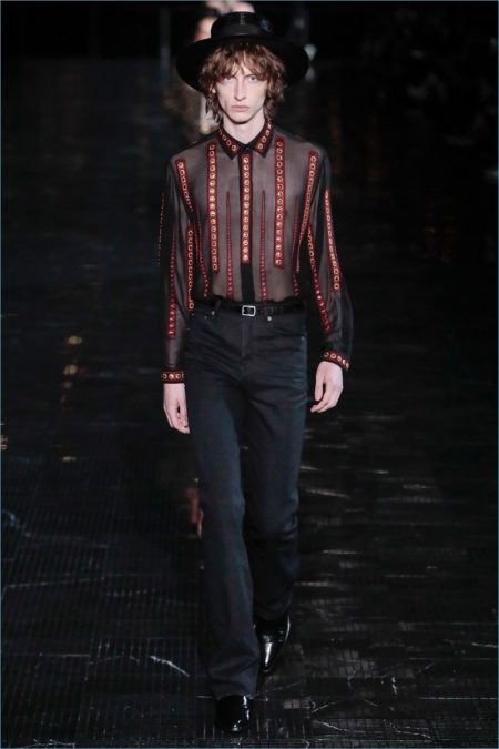 Saint Laurent Spring Summer 2019 Mens Collection 018