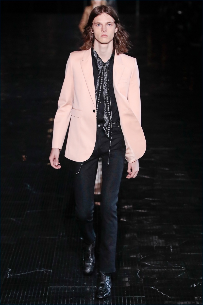 Saint Laurent Spring Summer 2019 Mens Collection