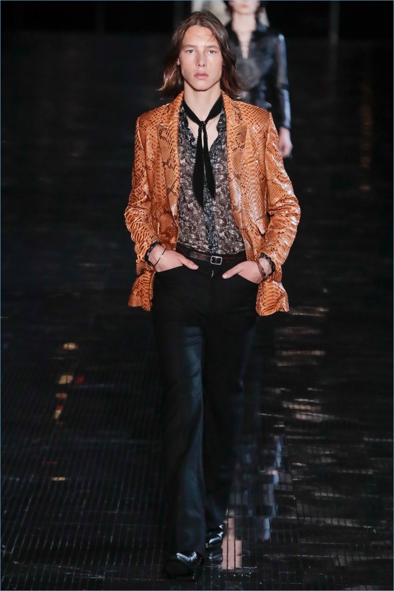 Saint Laurent Spring Summer 2019 Mens Collection