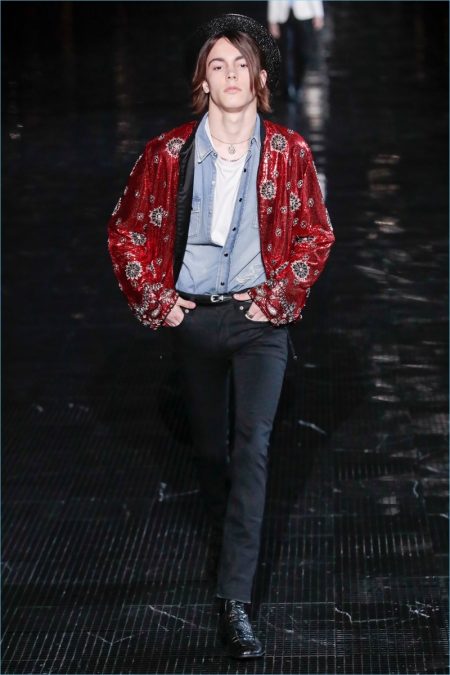 Saint Laurent Spring Summer 2019 Mens Collection 039