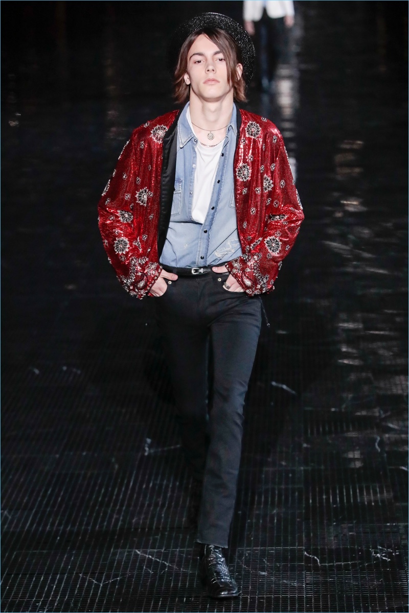 Saint Laurent Spring Summer 2019 Mens Collection