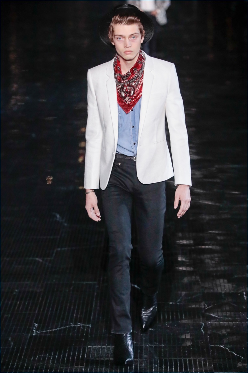 Saint Laurent Spring Summer 2019 Mens Collection