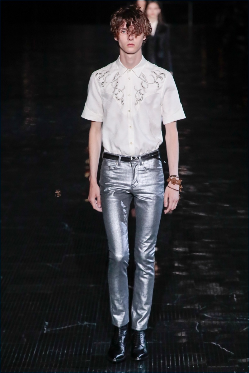 Saint Laurent Spring Summer 2019 Mens Collection