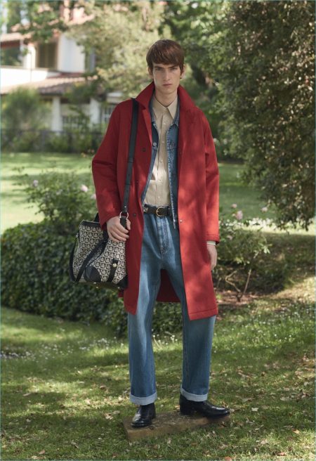 Salvatore Ferragamo Pre Spring 2018 Mens Collection Lookbook 008