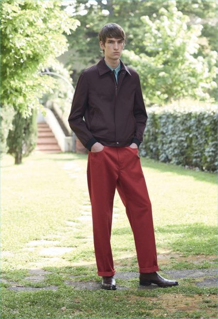 Salvatore Ferragamo Pre Spring 2018 Mens Collection Lookbook 009