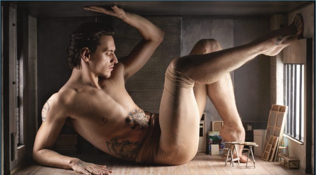 Sergei Polunin Connects with Rankin for Hunger TV Sergei Polunin stars in a video for Hunger TV.