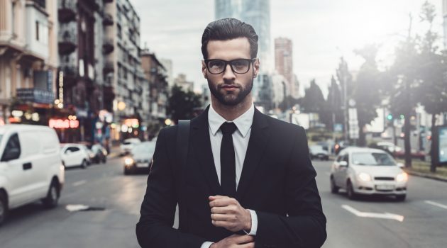 A Well-Dressed Man Is Always In Style Stylish Man Street Suit