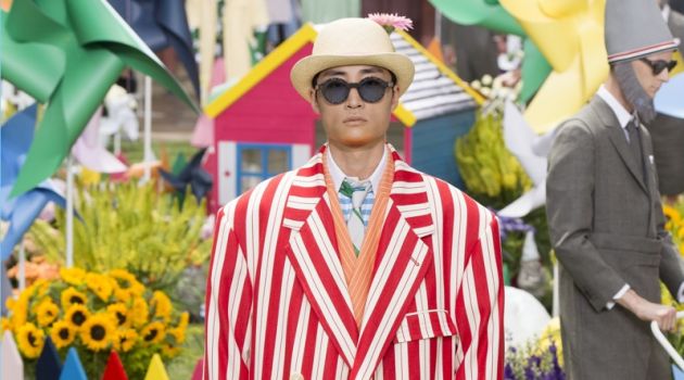Thom Browne Takes to the Garden with Spring '19 Collection Thom Browne Takes to the Garden with Spring '19 Collection