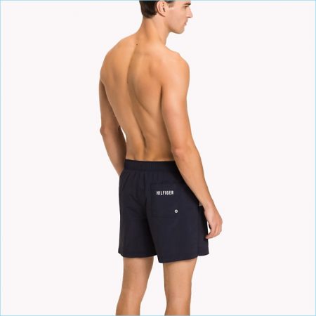 Tommy Hilfiger Flag Mid Length Swim Trunks 002