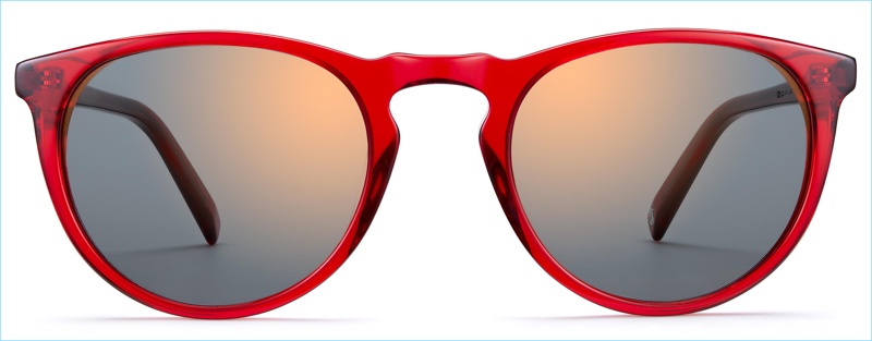 Warby Parker Haskell Sunglasses in Ruby