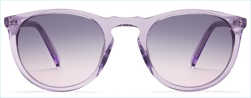 Warby Parker Haskell Sunglasses in Amethyst Crystal