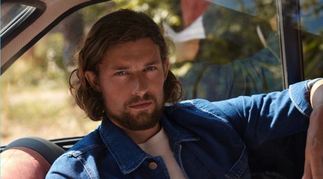 Wouter Peelen Takes to the Road in Mango Summer Styles Mark Rabadan photographs Wouter Peelen for Mango Man's summer lookbook.